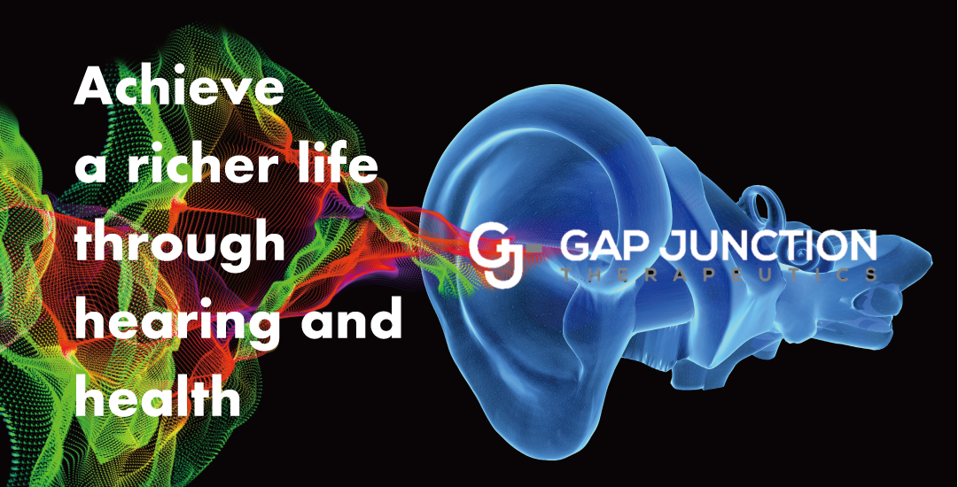 Gap Junction Therapeutics | Achieve a richer life through hearing and health